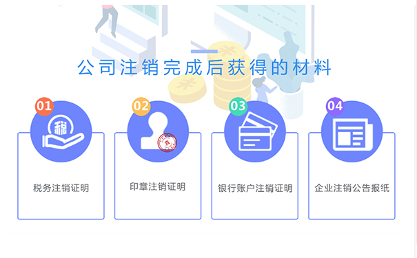 鄭州金水區(qū)小規(guī)模公司注銷(xiāo)成功后，你將拿到這些材料